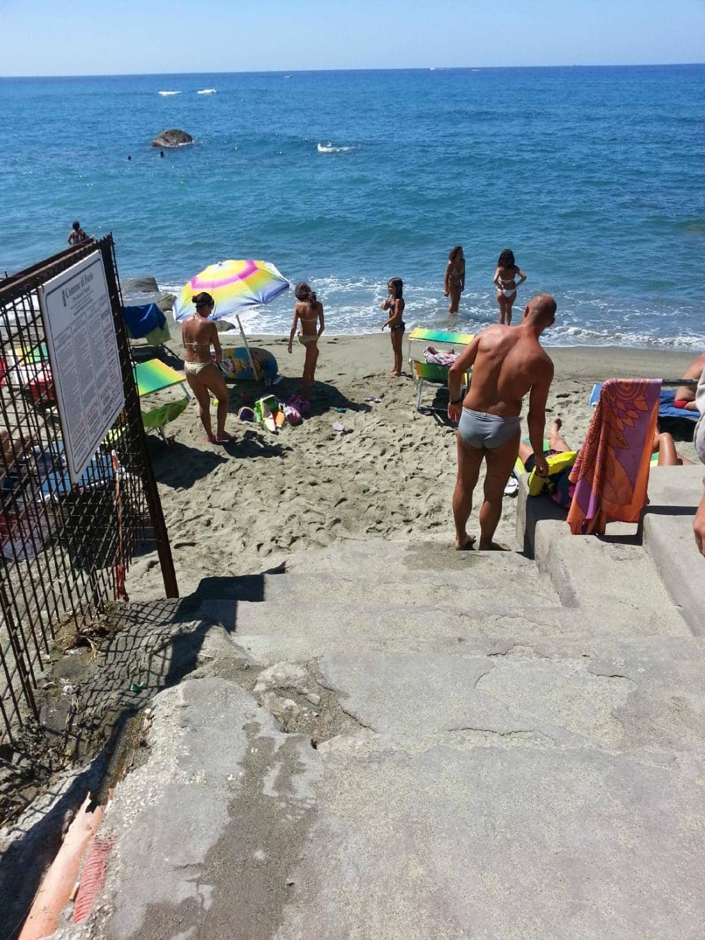 Beach Volleyball Action