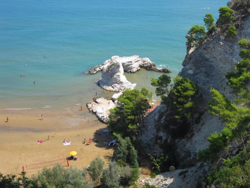 gli scogli sul lato sud