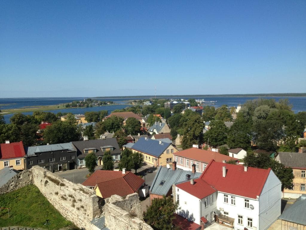 view from castle