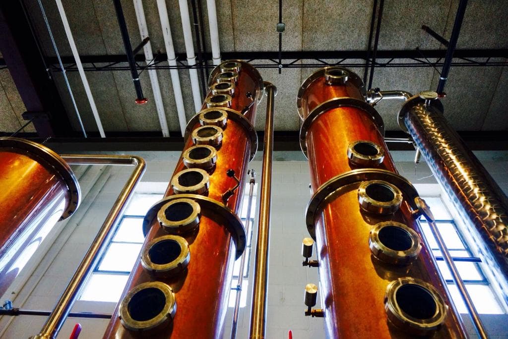 $7 tour with an overview of distilling and LOTS of sampling