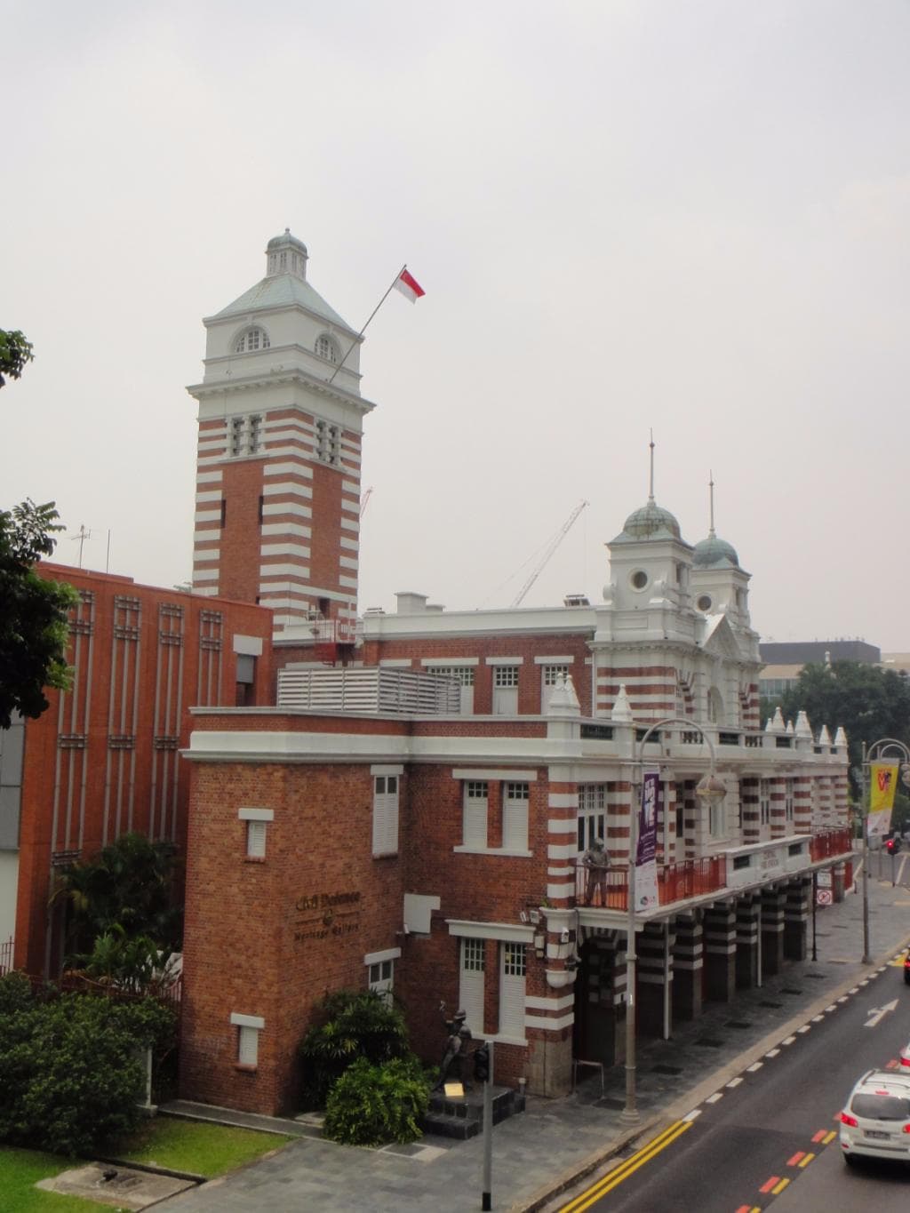 the building
