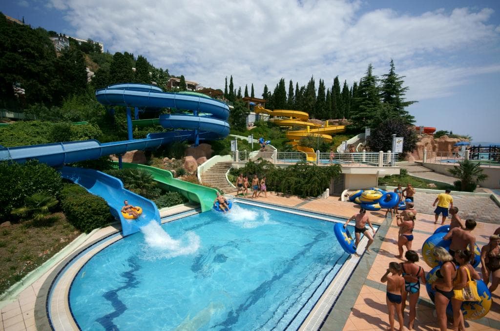 Аттракцион "Боа" в аквапарке