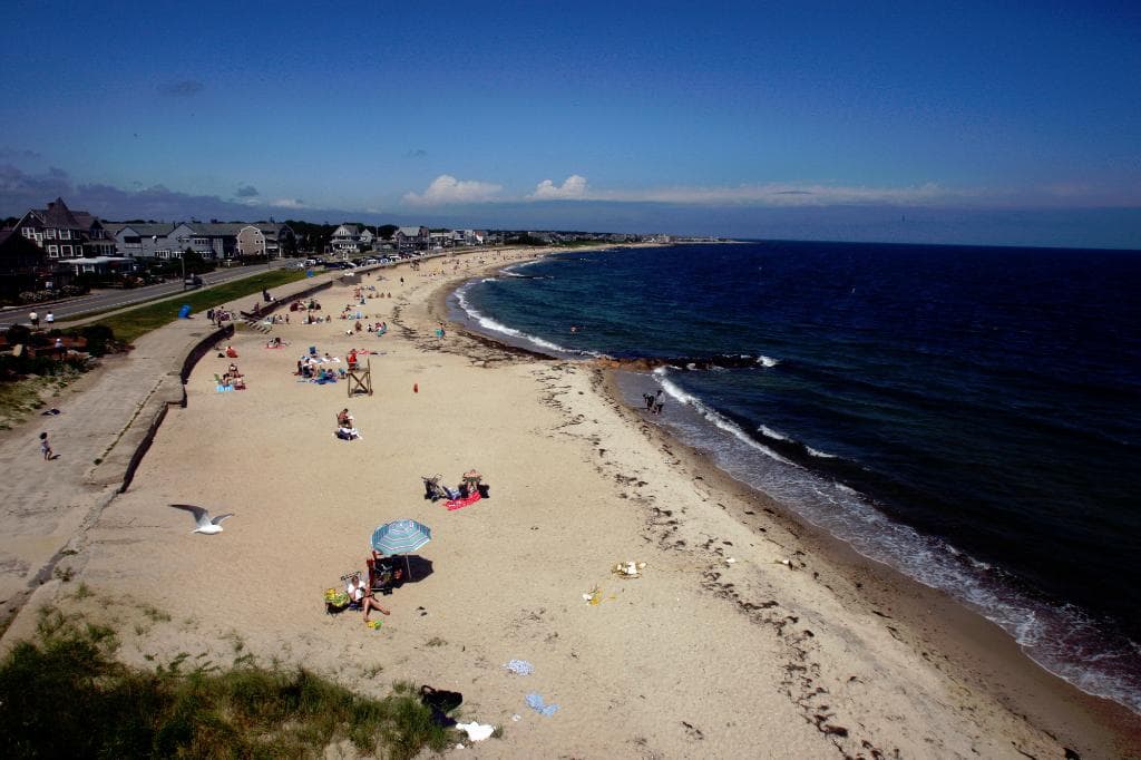 Falmouth Heights Beach from Casino Wharf upper deck