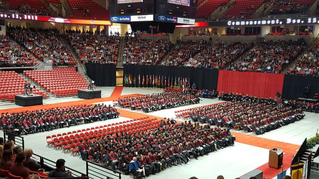 Tech Fall Graduating Class
