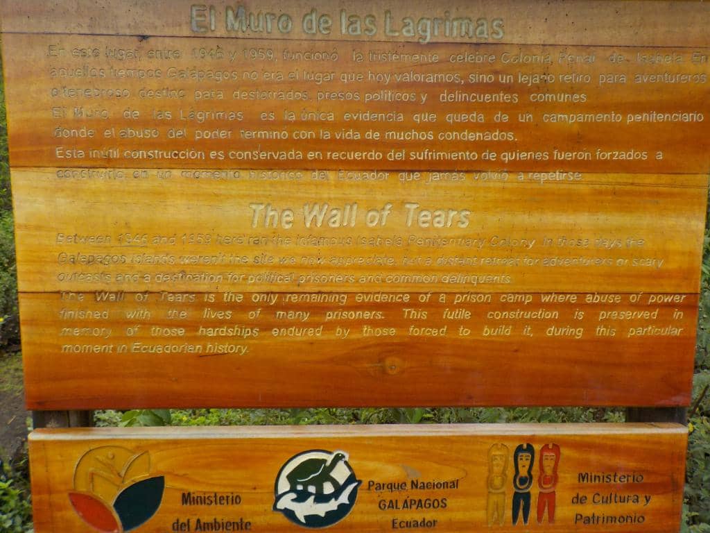 The Wall of Tears