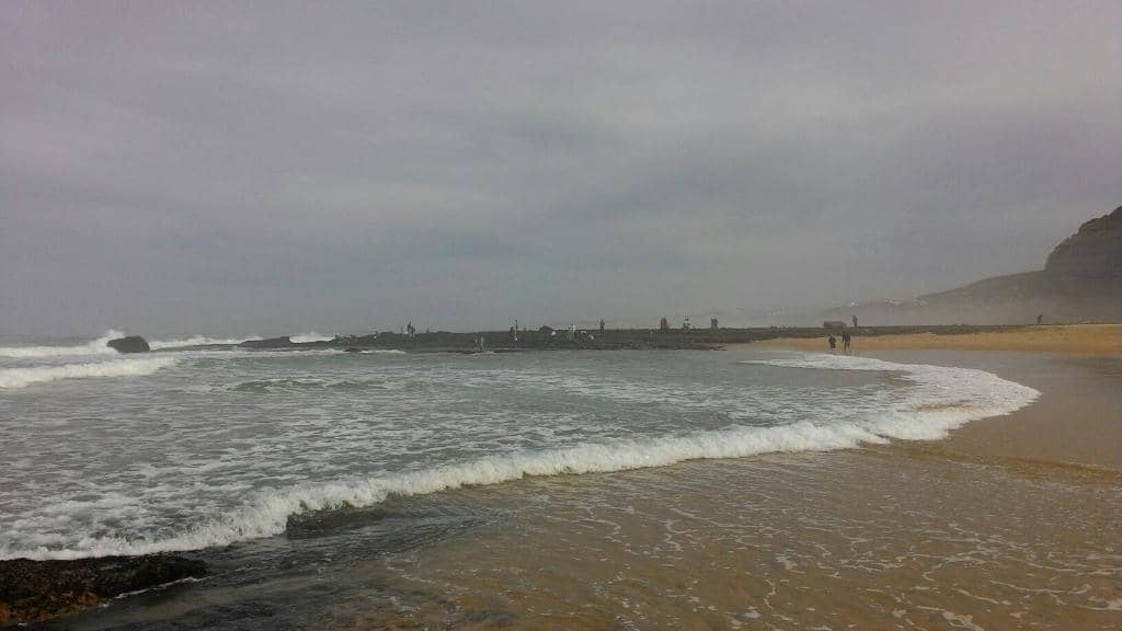The Hidden Beach at Low Tide