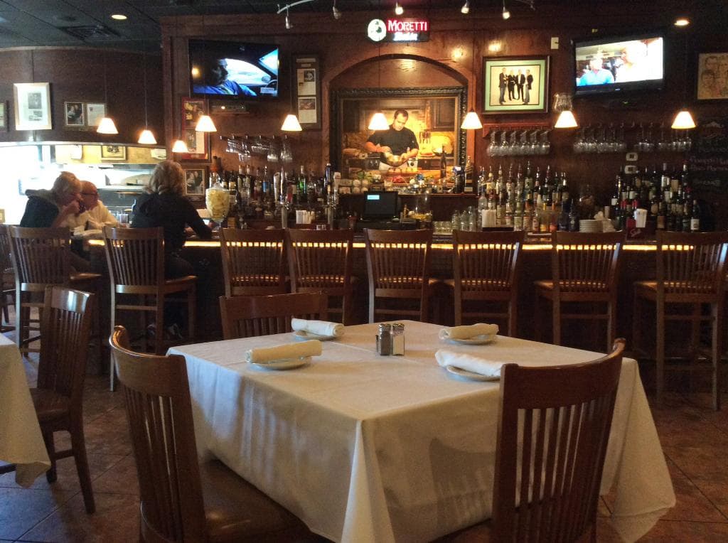 Full Bar across from our booth