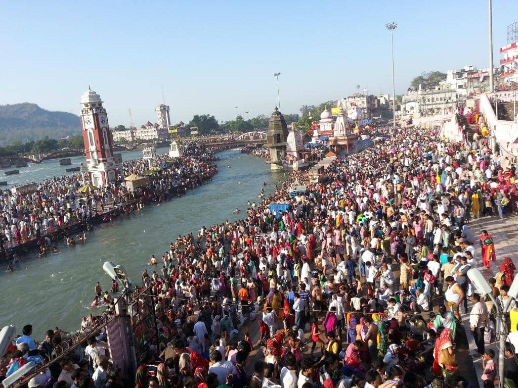 Holy Dip in the Ganges