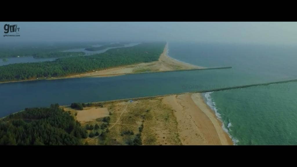Tejaswini River Meets Arabian Sea