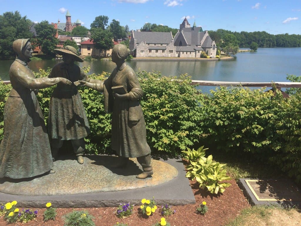 Declaration Park Declaration of Sentiments Wall