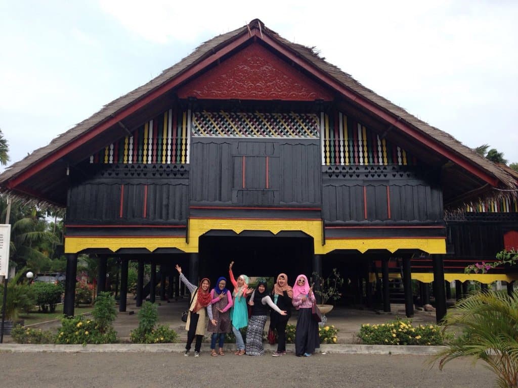 Rumah Cut Nyak Dien nampak depan