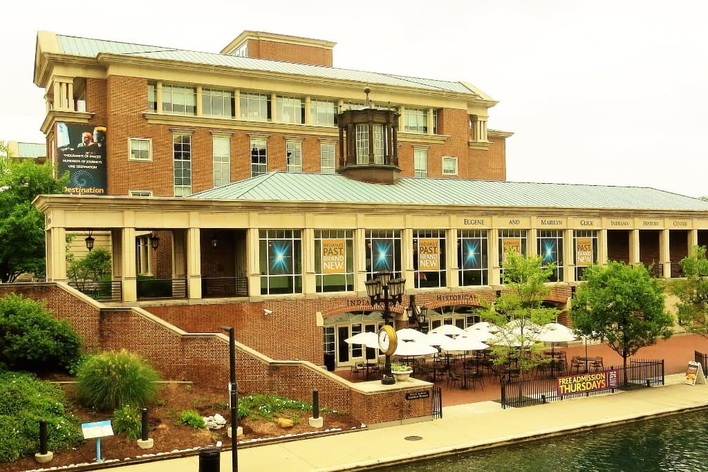 Indiana History Center, canal view
