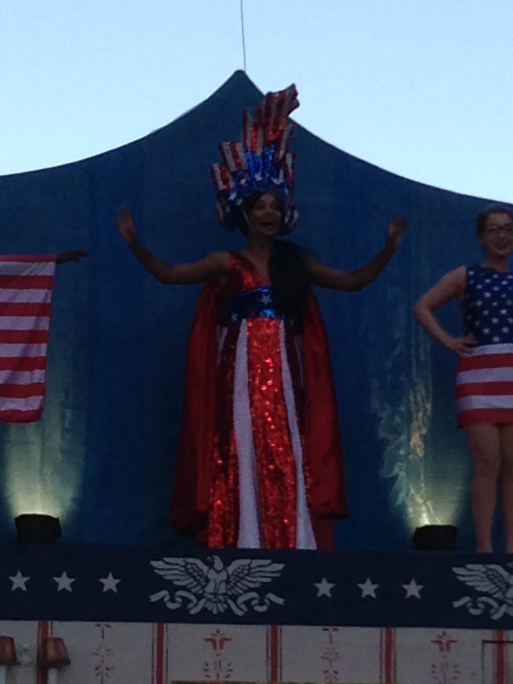 Miss Georgia is the star of the show and is planning to rewrite the constitution