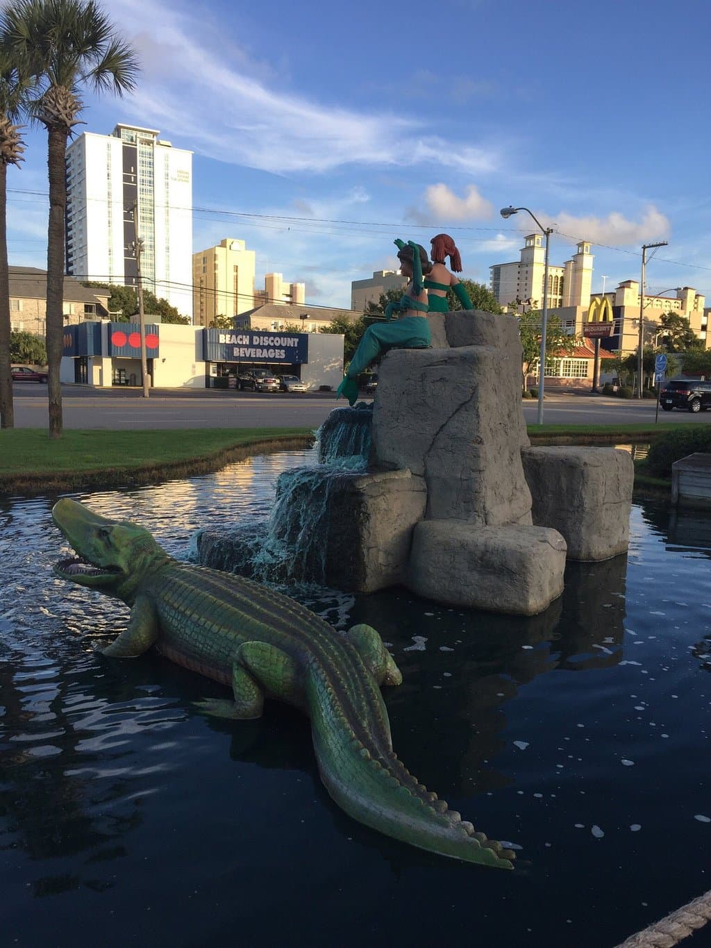 Awesome mini golf courses. It was so fun and neat that we did both courses on the same night.