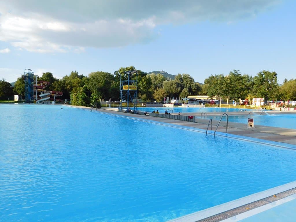 kupalisko na sihoti in the Mestky Park