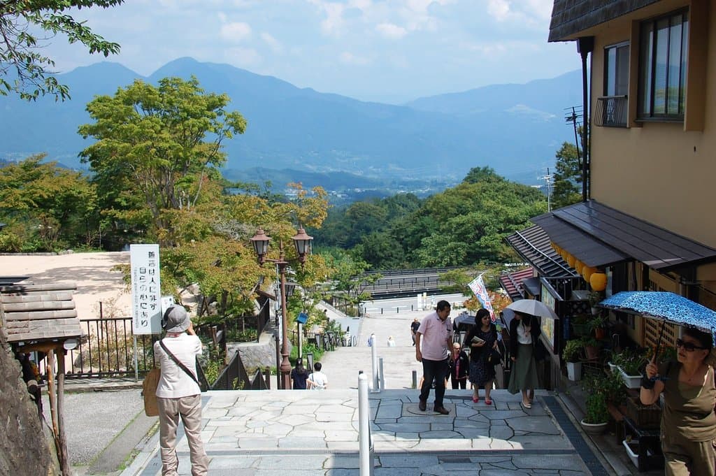 Ikaho Stone Steps Footbath