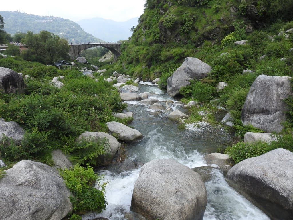 Downstream flow and Chimladi Bridge