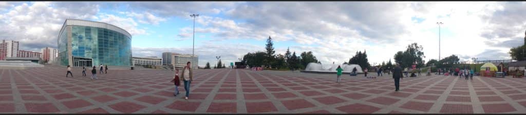 Green Spaces and Fountains