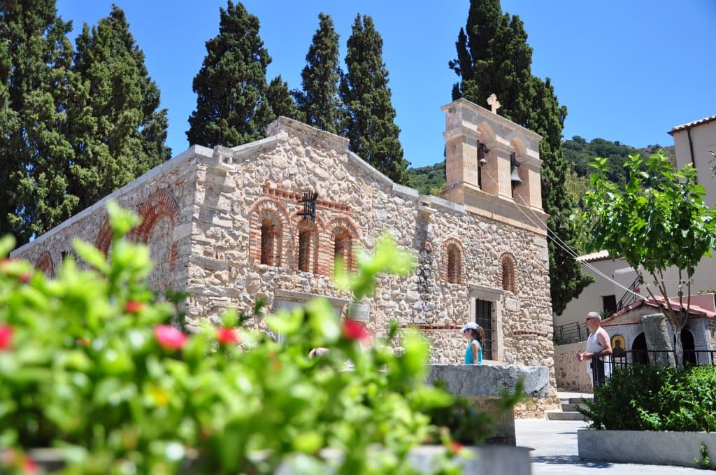 L'église de la Panagia dans le monastère de Kera Kardiotissa