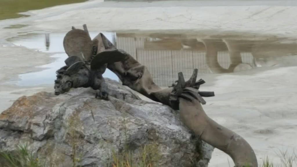 Sculpture Garden Oasis