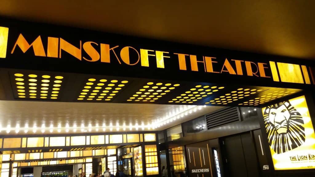 The Lion King on Broadway