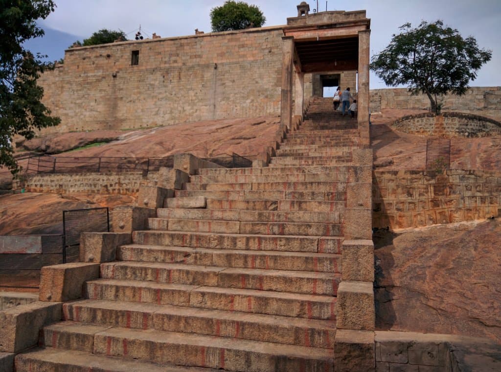 Stairs to the temple