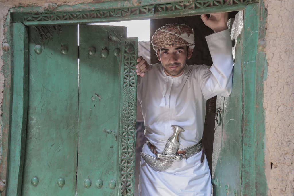 Traditional Omani Coffee & Bread