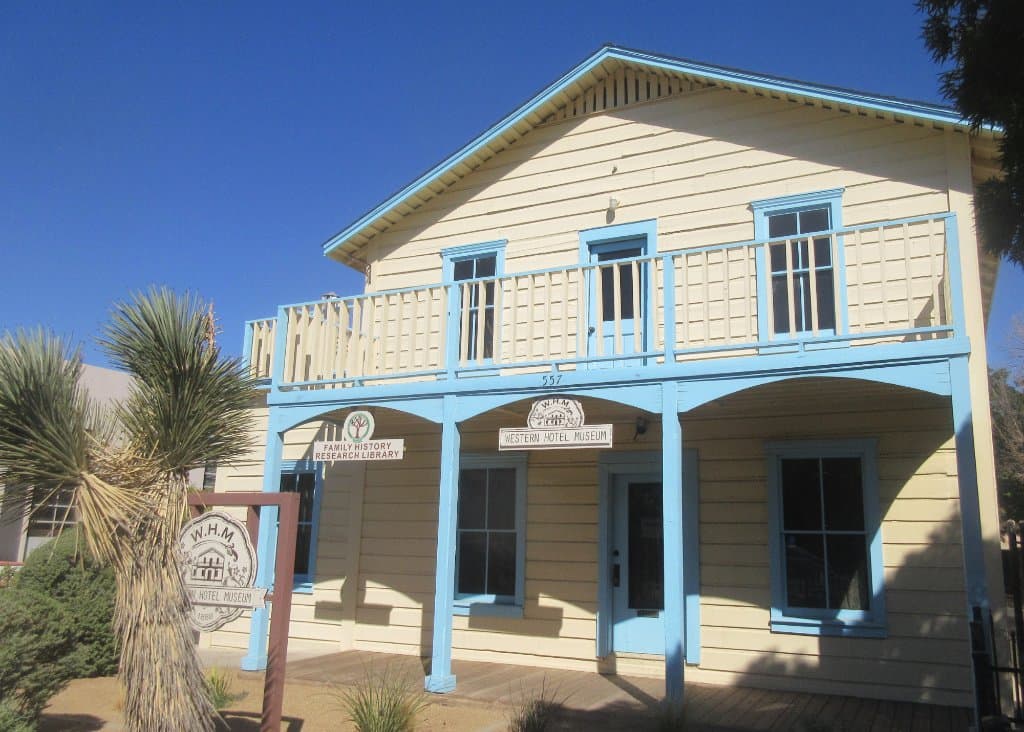 The Western Hotel Museum, Lancaster, Ca