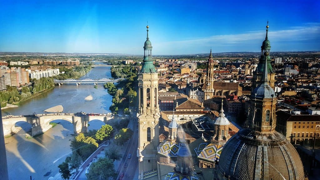 Vista de las cúpulas.