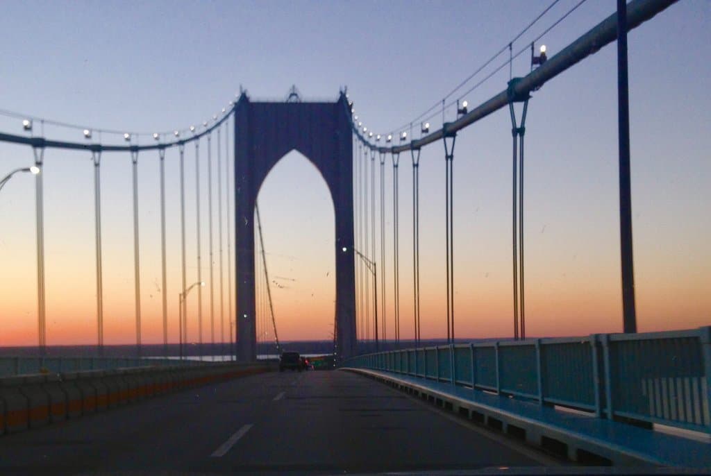 Brücke von Newport nach Jamestown