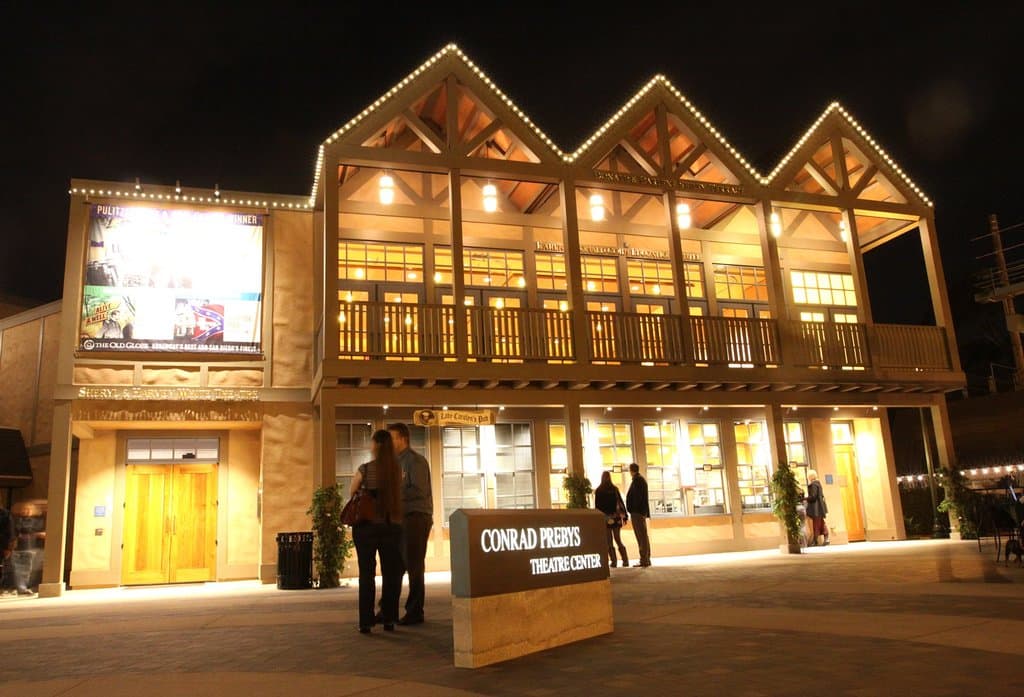 Conrad Prebys Theatre Center at The Old Globe. Photo by Sandy Huffaker.