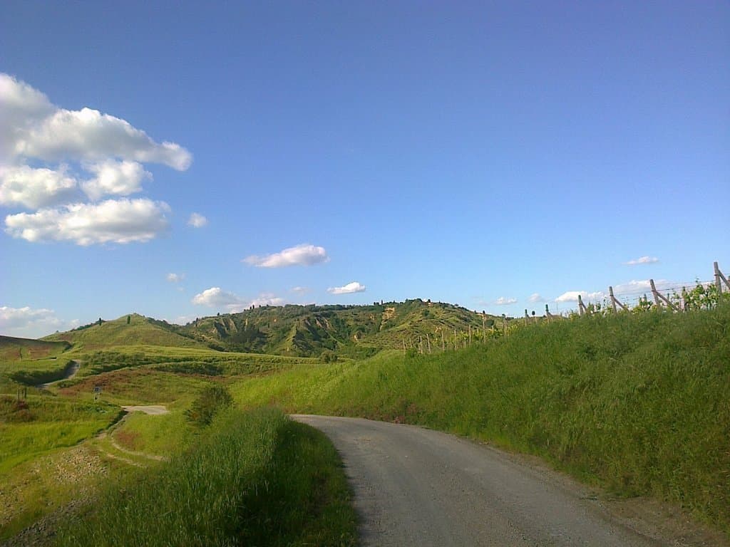 la strada per CertaldoAalta