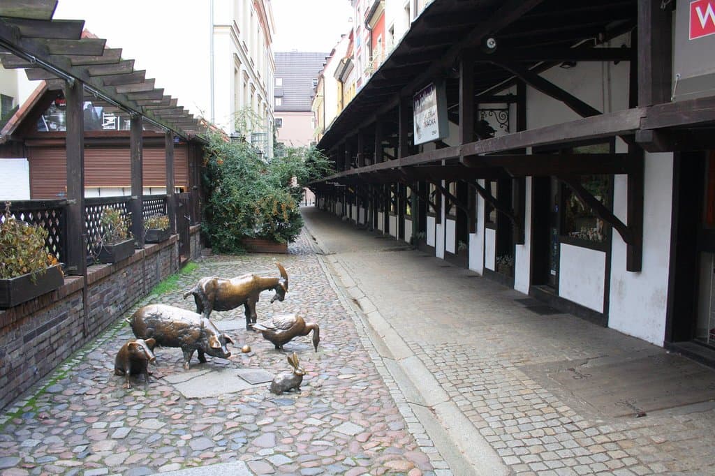 Gli animali in bronzo