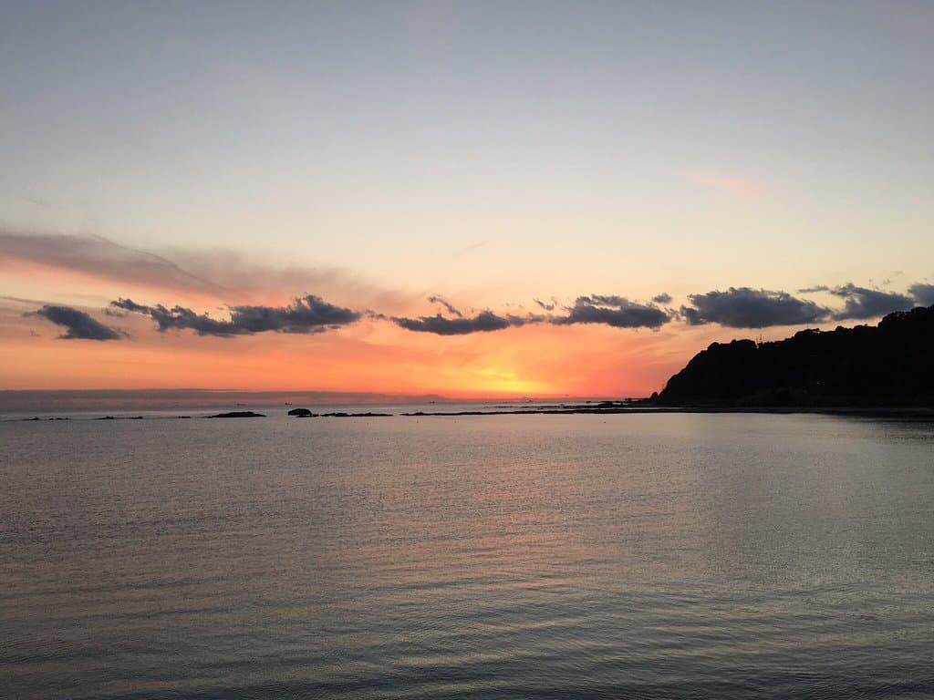 道の駅から北東に1km離れた場所