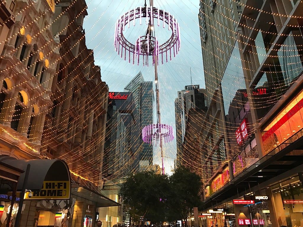 Pitt Street Mall Sydney