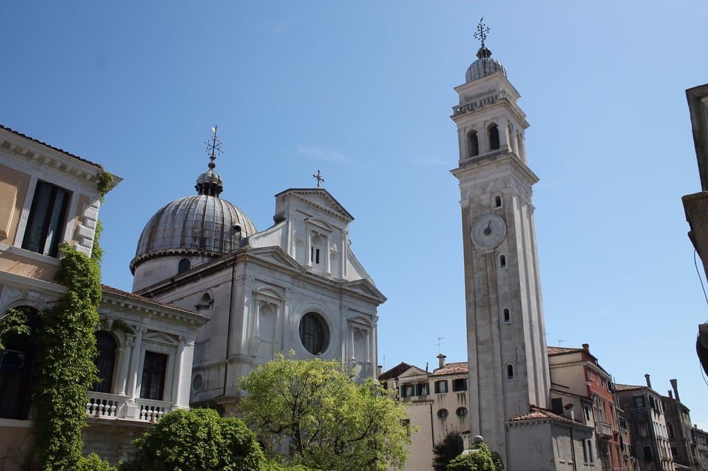 Колокольня церкви San Giorgio dei Greci