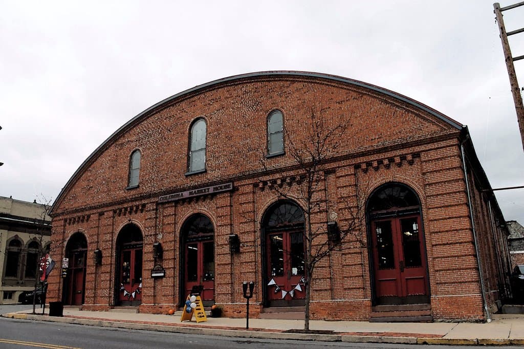 Front Entrance to Columbia Market House