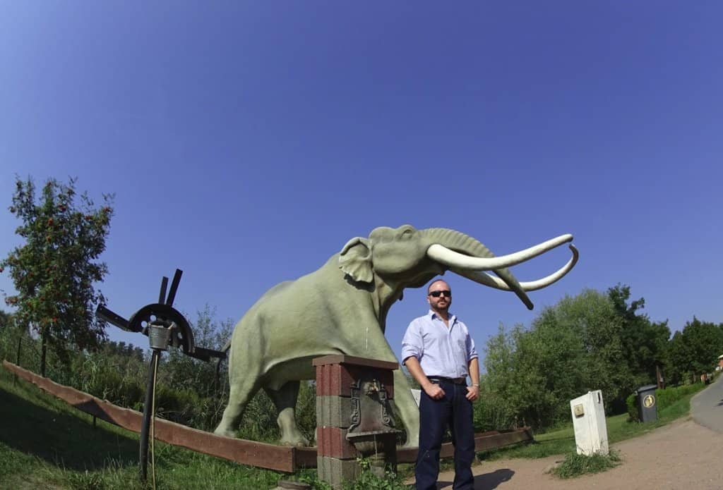 Life-Sized Dinosaur Models