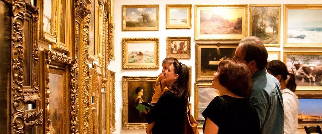 The Frye Salon, comprised of artworks from the Museum's founding collection