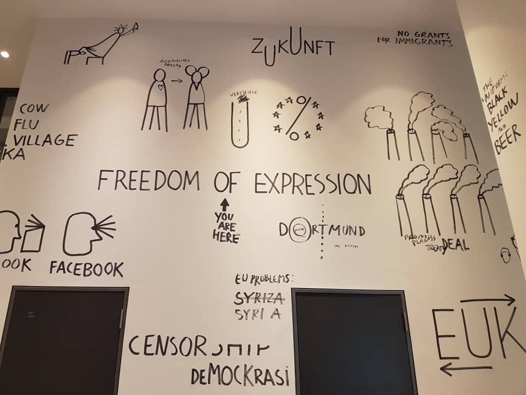 Kopf über in die Kunst