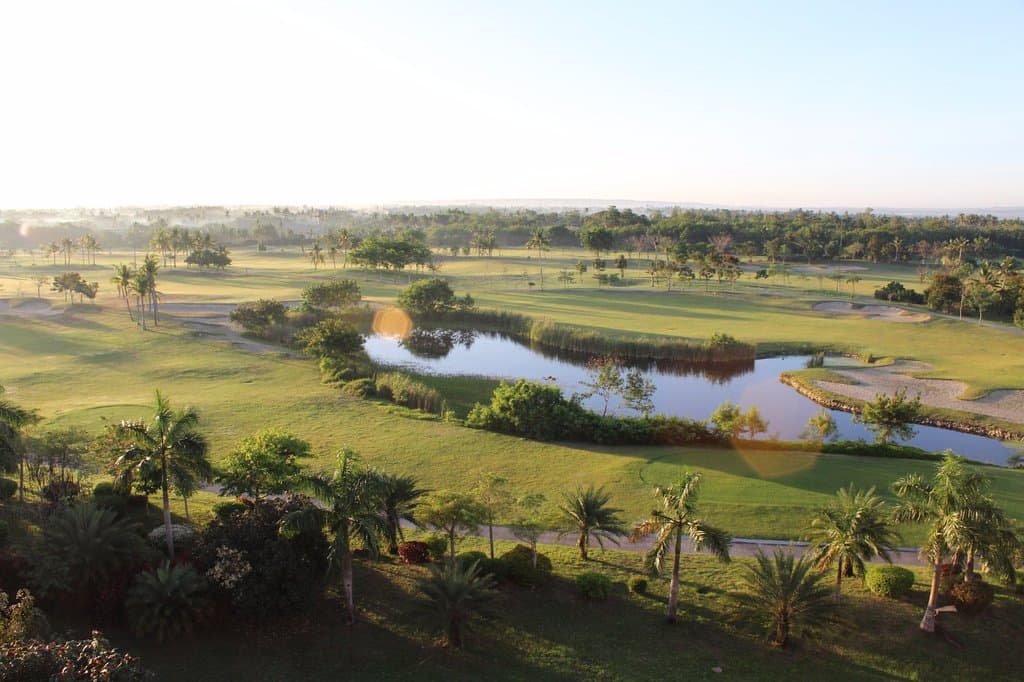 golf course view
