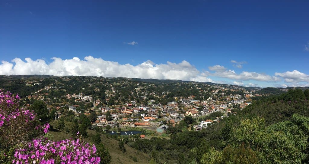 Vista do morro do elefante