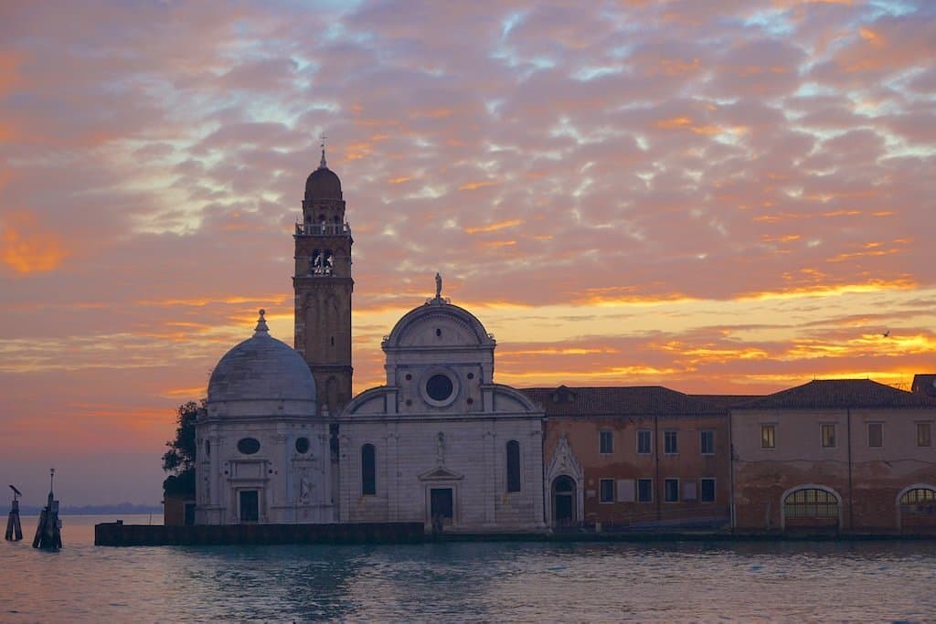 Sunrise over San Michele