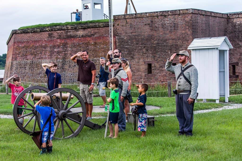 Cannon Firing Demonstration