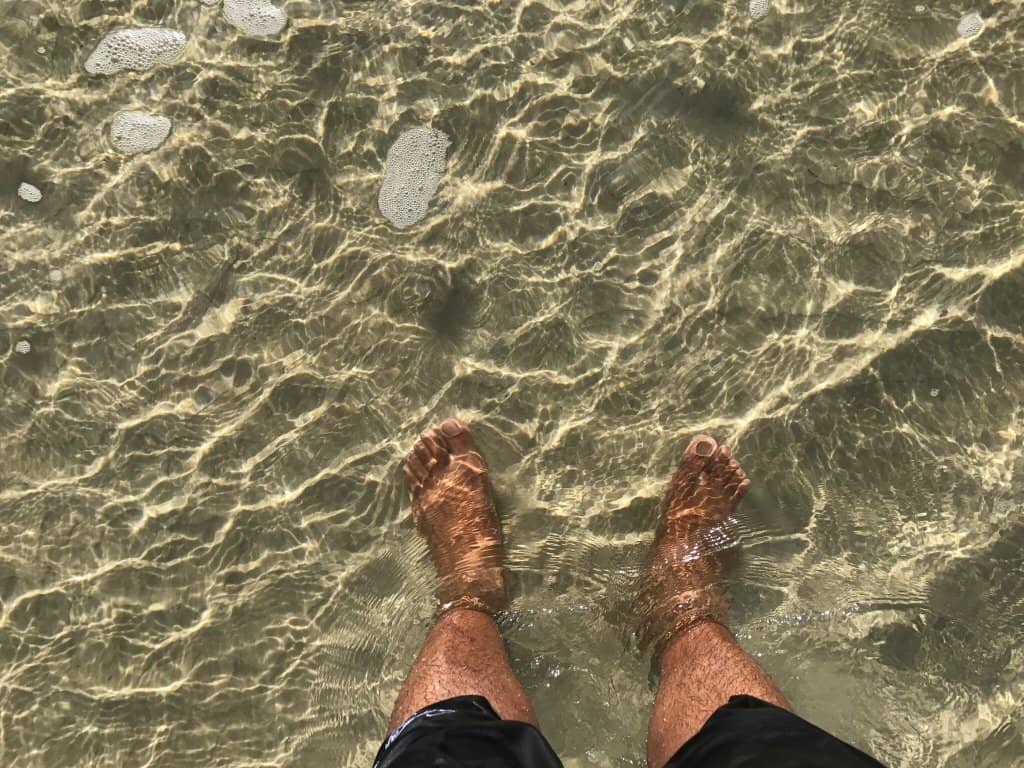 Secluded White Sands