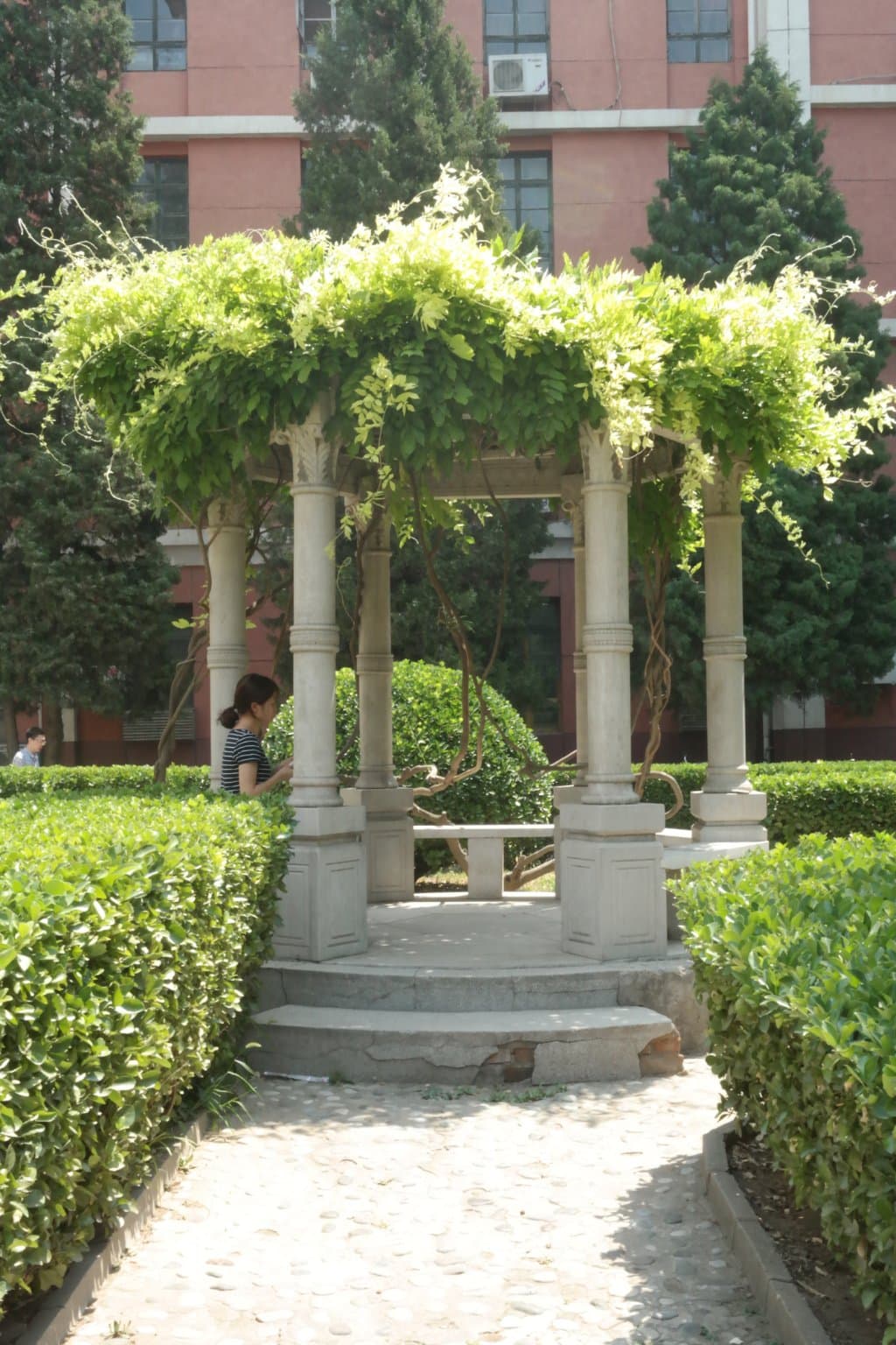 los jardines de la universidad
