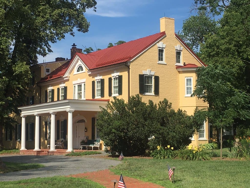 Marshall House as seen from the front garden.