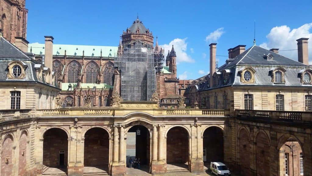 Museum complex, with view of the cathedral