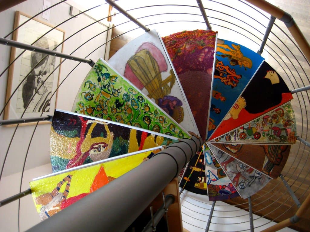 GAIA Museum - vindeltrappe