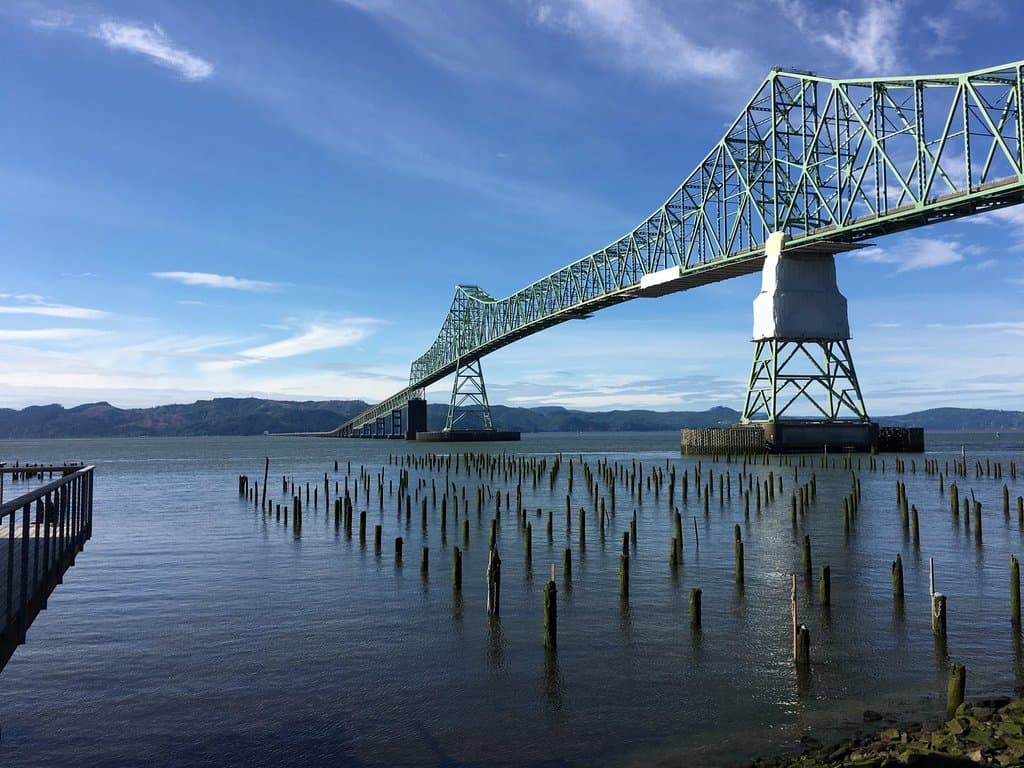 The Astoria Bridge from the trail.